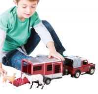 Wholesalers of Big Farm Horse Trailer With Horse toys image 4