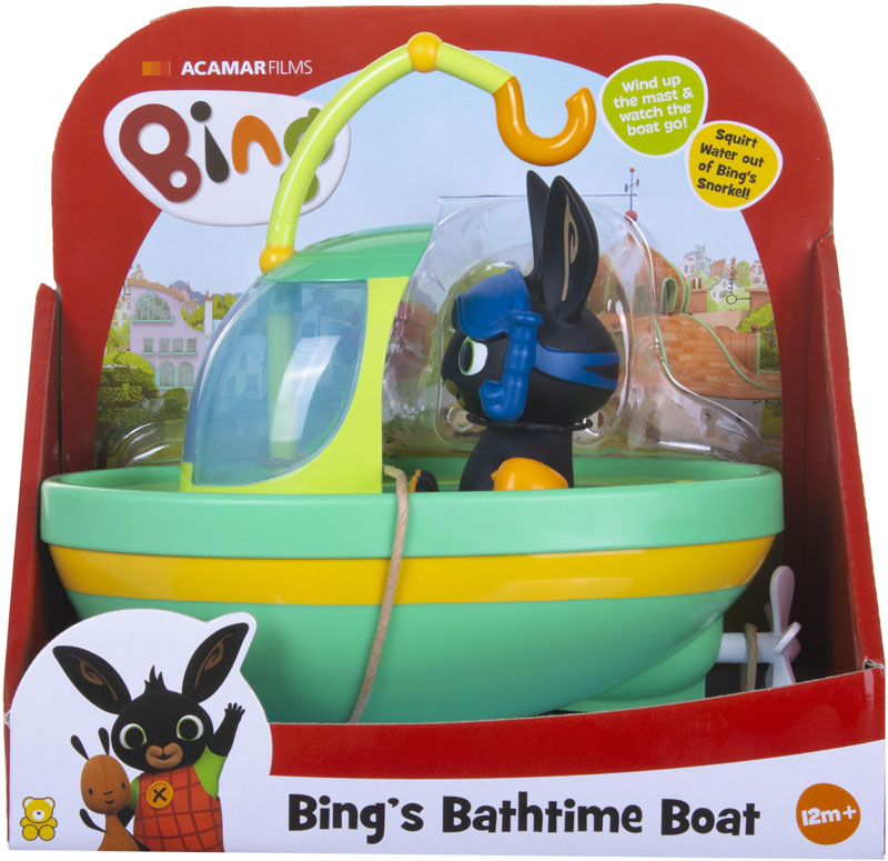 Wholesalers of Bing Wind Up Bath Time Boat toys