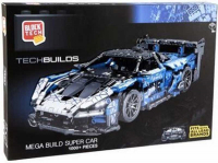 Wholesalers of Block Tech Build Mega Sports Car - Blue toys image