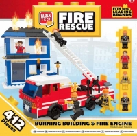 Wholesalers of Block Tech Fire Station 412 Pcs toys image
