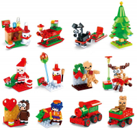 Wholesalers of Blocks Christmas Kit 12 Assorted toys image 3