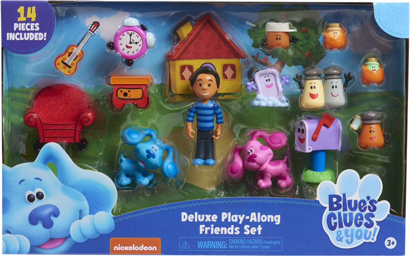 Wholesalers of Blues Clues & You! Deluxe Play-along Figure Set toys