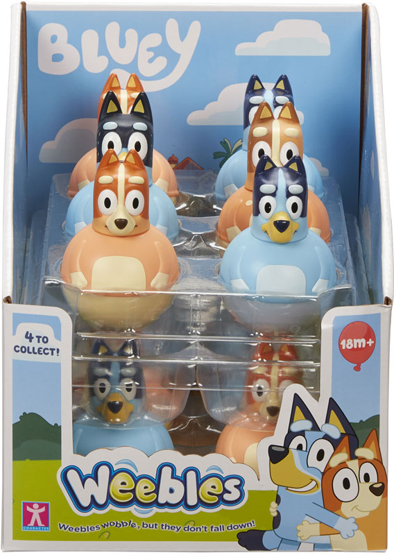 Wholesalers of Bluey Weebles Figure Asst toys
