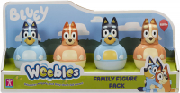 Wholesalers of Bluey Weebles 4 Figure Pack toys Tmb