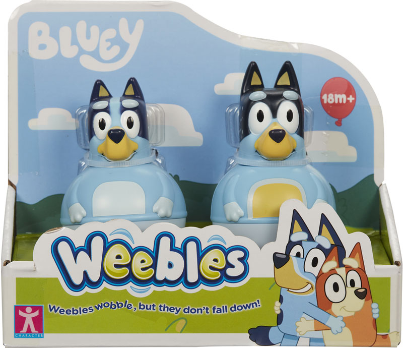 Wholesalers of Bluey Weebles Twin Figure Pack Assorted toys