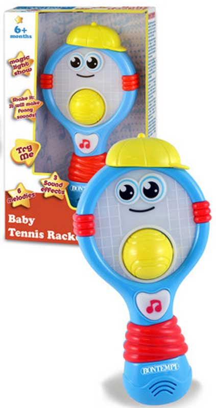 Wholesalers of Bontempi Baby Tennis Racket - Pizza Cutter Assorted toys