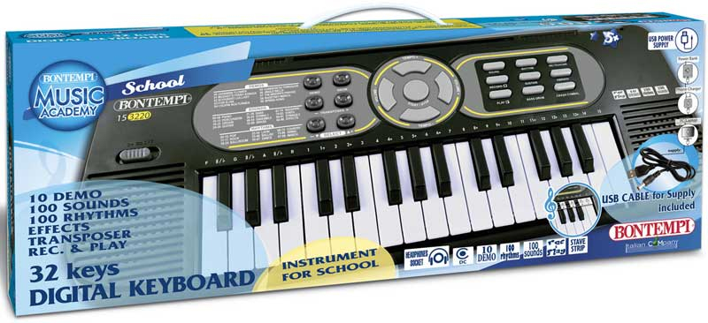 Wholesalers of Bontempi Digital Keyboard With 32 Mini Size Keys toys