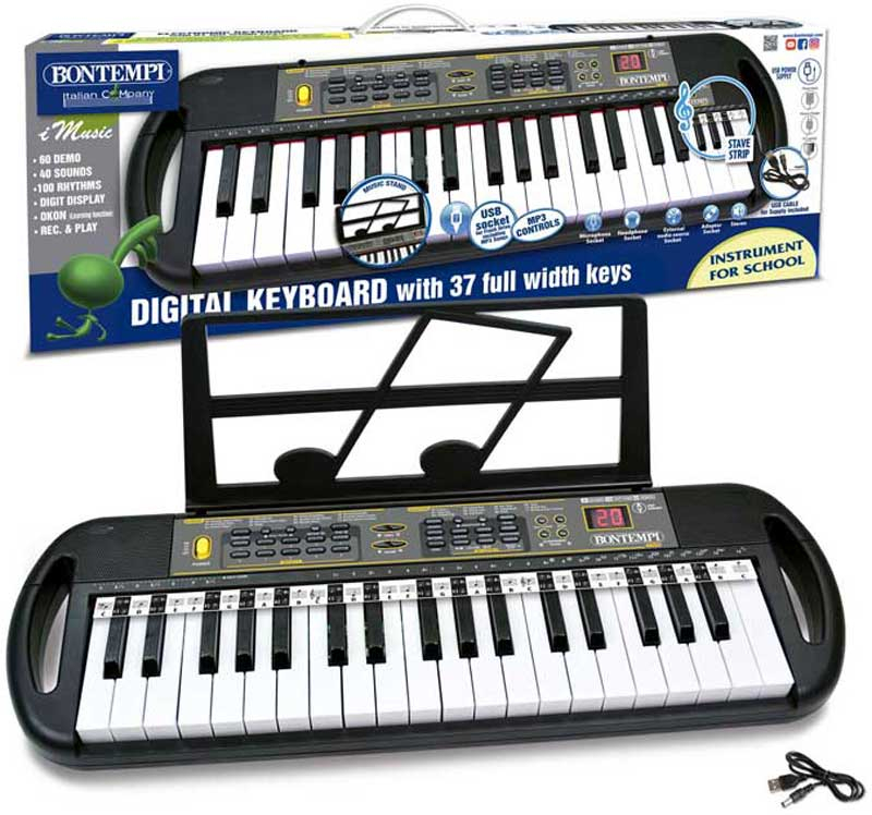 Wholesalers of Bontempi Digital Keyboard With 37 Full Width Keys toys