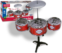 Wholesalers of Bontempi Drum Set 3 Pcs With Cymbal toys image