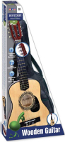 Wholesalers of Bontempi Wooden Guitar 75 Cm With Shoulder Strap And Carry-b toys Tmb