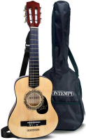 Wholesalers of Bontempi Wooden Guitar 75 Cm With Shoulder Strap And Carry-b toys image 2