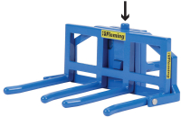 Wholesalers of Britains Fleming Double Bale Lifter toys image 2