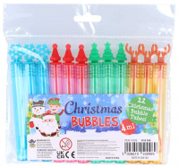 Wholesalers of Bubble Christmas Tube 4ml 10.5cm Astd Cols toys image