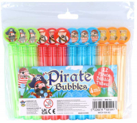 Wholesalers of Bubble Party Tube 4ml 10.5cm Pirate 4 Cols toys image