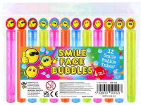 Wholesalers of Bubble Party Tube 4ml 10.5cm Smile 4 Cols toys image