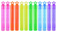Wholesalers of Bubble Party Tube 4ml 10.5cm Star 6 Neon Cols toys image 3