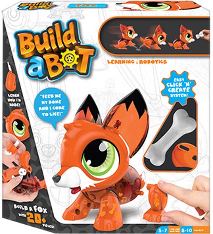 Build-A-Bot Fox Set Perpetual Play Toys 165156 