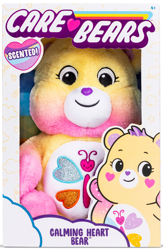 Wholesalers of Care Bears 35cm Medium Plush - Calming Heart Bear - Scented toys