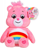 Wholesalers of Care Bears 9 Inch Bean Plush - Cheer Bear toys image