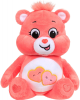 Wholesalers of Care Bears 9 Inch Bean Plush - Love-a-lot Bear toys image
