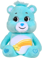 Wholesalers of Care Bears 9 Inch Bean Plush - Wish Bear Bear toys image