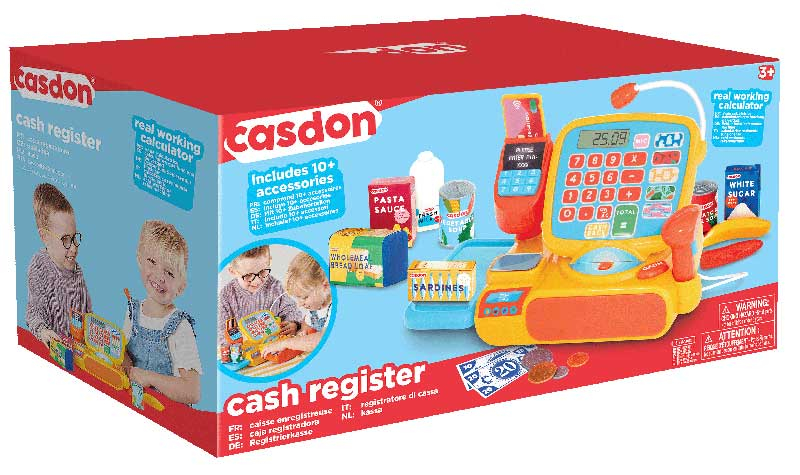 Wholesalers of Casdon Cash Register toys