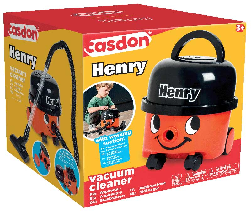 Wholesalers of Casdon Henry Vacuum Cleaner toys