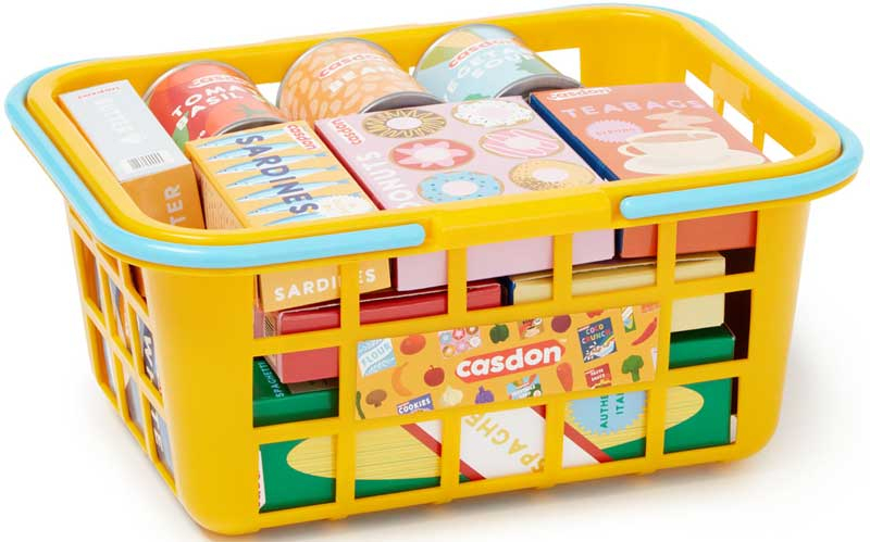 Wholesalers of Casdon Shopping Basket toys