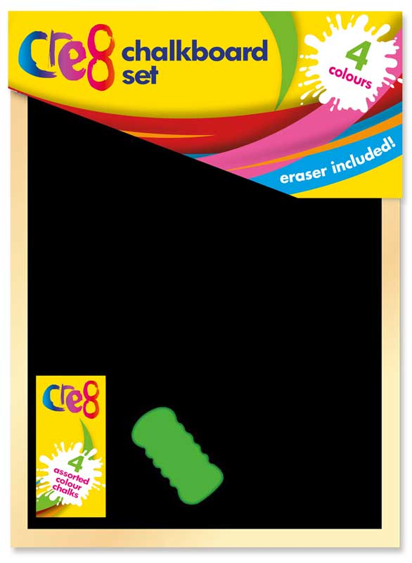 Wholesalers of Chalk Board Set With Chalks And Eraser toys