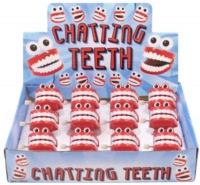 Wholesalers of Chatting Teeth Clockwork 4cm With Eyes toys image 2