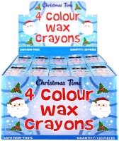 Wholesalers of Christmas Crayon Wax 4 Pc Box toys image 2