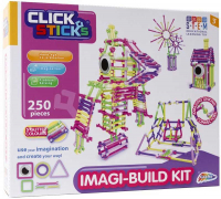 Wholesalers of Clicksticks 250pcs Glitter Imagi-build Kit toys image