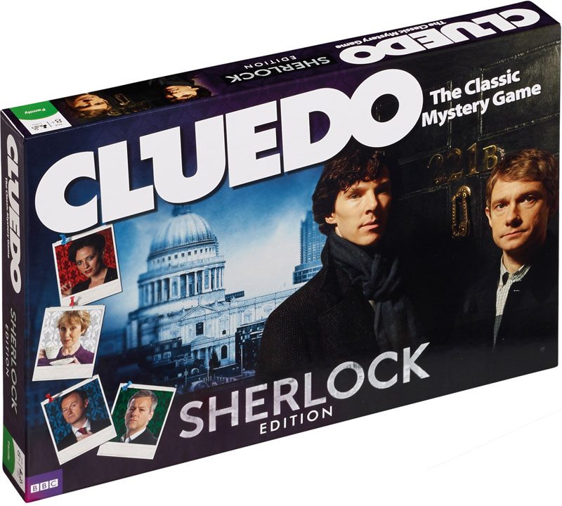 Wholesalers of Cluedo Sherlock toys
