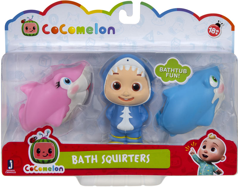 Wholesalers of Cocomelon Bath Squirters 2 Fish And Jj toys