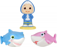 Wholesalers of Cocomelon Bath Squirters 2 Fish And Jj toys image 2