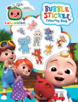 Wholesalers of Cocomelon Bubble Sticker Colouring Book toys image