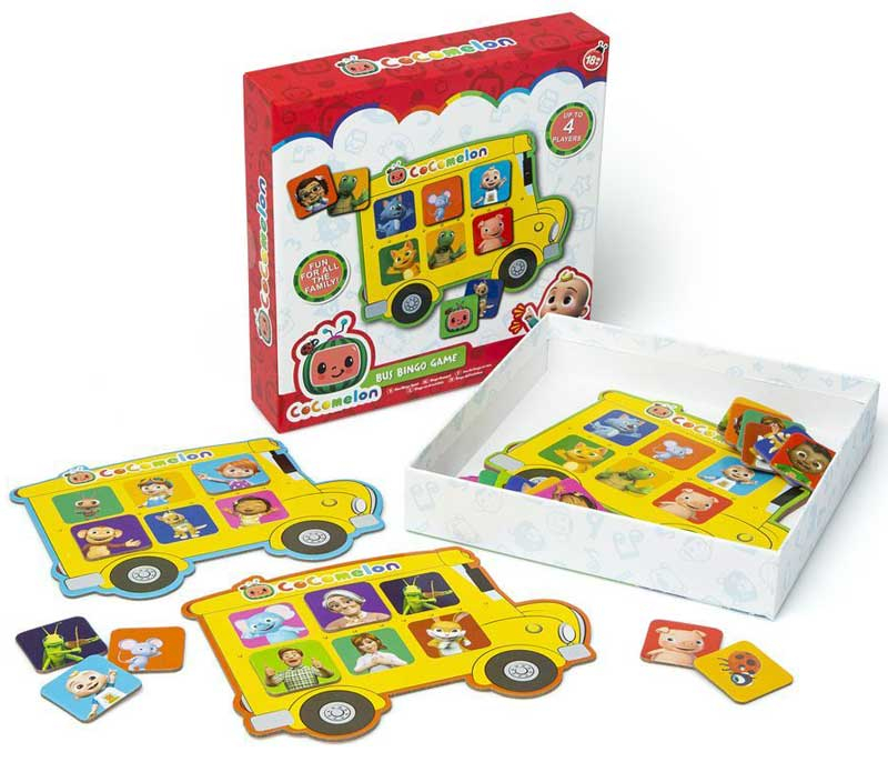 Wholesalers of Cocomelon Bus Bingo Game toys