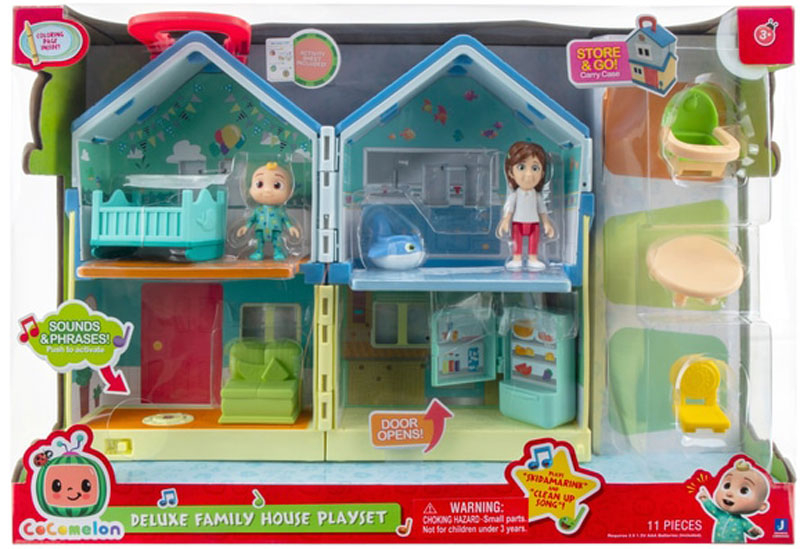 Wholesalers of Cocomelon Deluxe Family House Playset toys