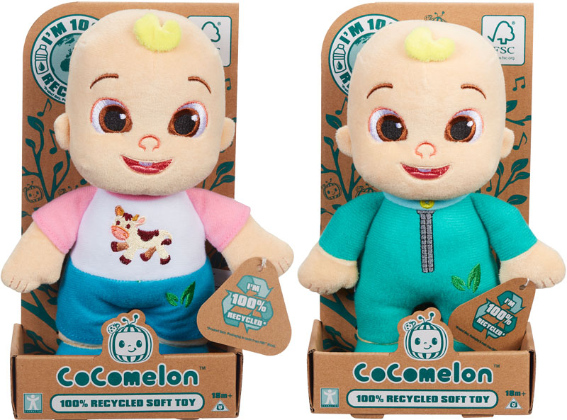 Wholesalers of Cocomelon Eco Plush toys