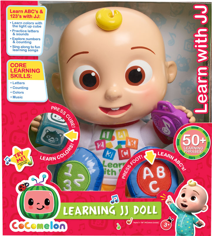 Wholesalers of Cocomelon Learning Jj Doll toys