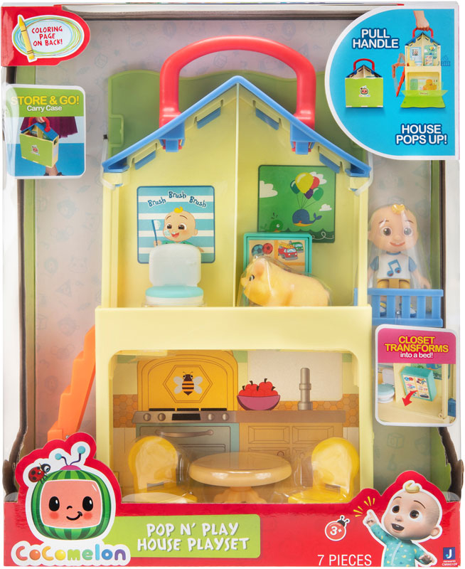 Wholesalers of Cocomelon Pop Up House Playset toys