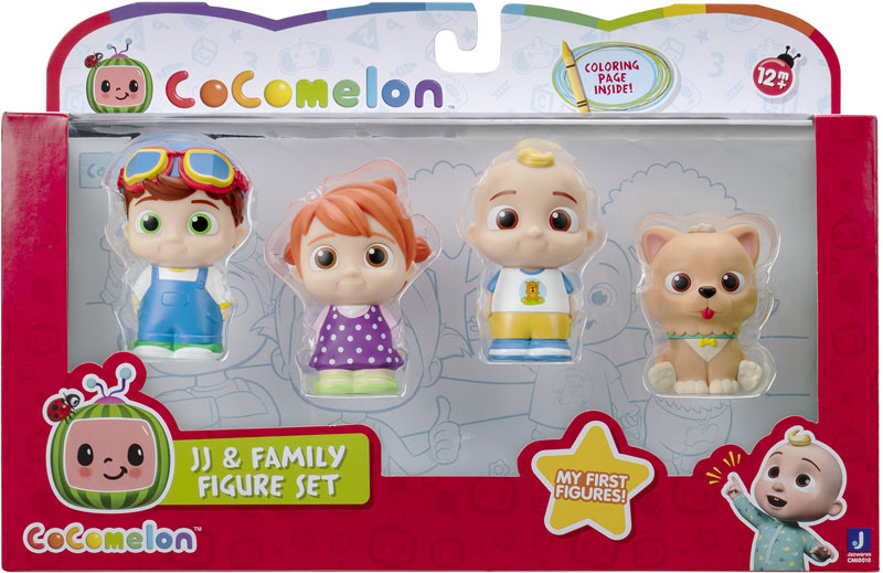Wholesalers of Cocomelon Toddler Figure 4 Pack toys