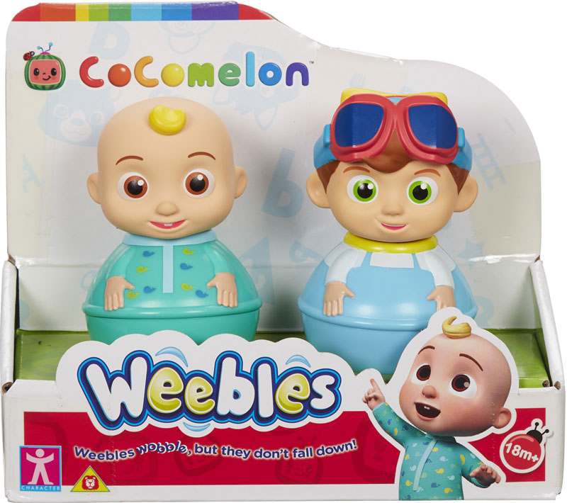 Wholesalers of Cocomelon Weebles 2 Figure Pack Asst toys
