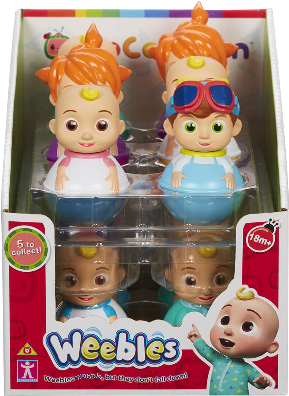 Wholesalers of Cocomelon Weebles Figure Asst toys