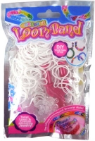 Wholesalers of Colourful Loom Bands - Polar White toys Tmb