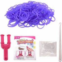 Wholesalers of Colourful Loom Bands - Purple Pals toys image 2