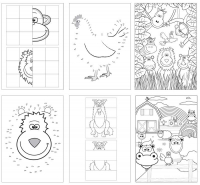 Wholesalers of Colouring Set Eco-friendly Activity Fun A6 14 X 10 Cm toys image 2