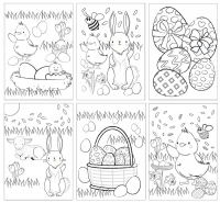 Wholesalers of Colouring Set Eco-friendly Easter A6 14 X 10 Cm toys image 3