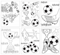 Wholesalers of Colouring Set Eco-friendly Football A6 14 X 10 Cm toys image 2