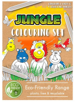 Wholesalers of Colouring Set Eco-friendly Jungle A6 14 X 10 Cm toys image